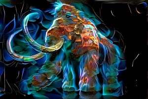 Glowing Mammoth