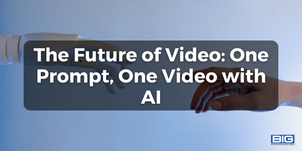 The Future of Video: One Prompt, One Video with AI